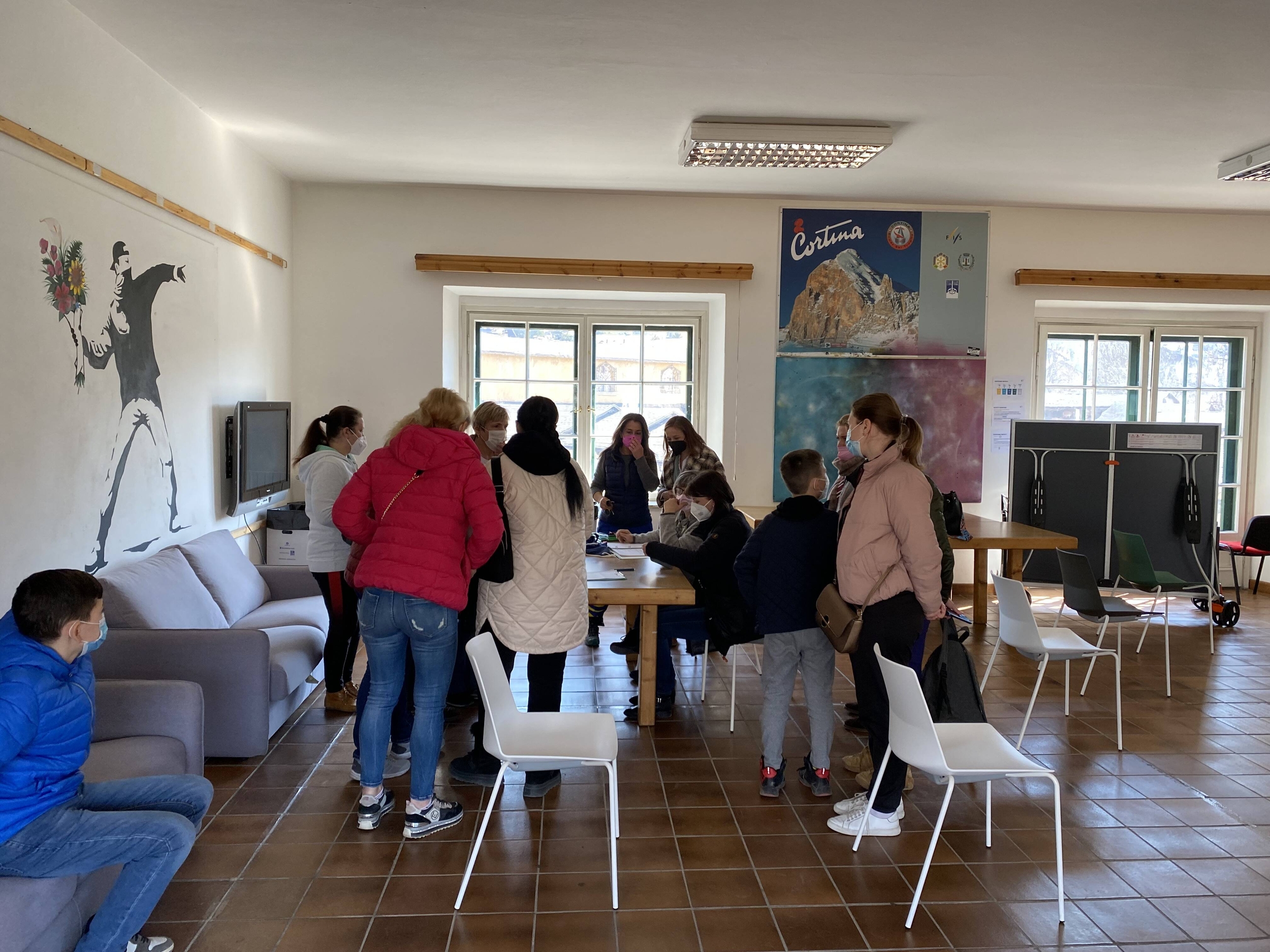 Immagine: Accoglienza dei profughi ucraini