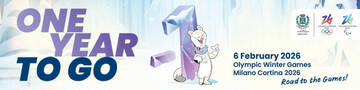 Milano, 6 febbraio 2025, evento “One Year To Go”: - 1 ai Giochi Olimpici e Paralimpici Invernali