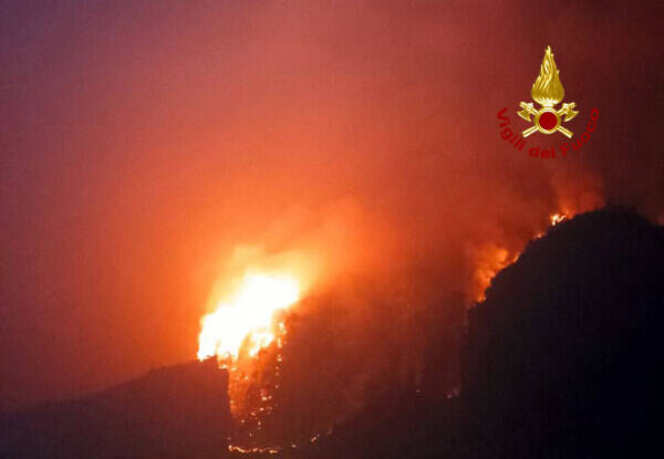 Immagine: Incendio longarone