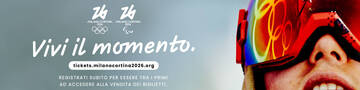 Apre la biglietteria di Milano Cortina 2026!
