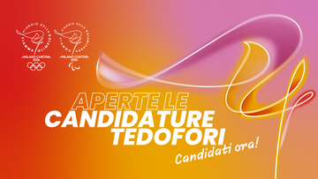 Diventa tedoforo per Milano Cortina 2026: porta la Fiamma Olimpica e Paralimpica!